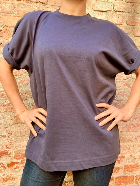 Oversized Bodymorphia-Shirt (Limited Edition) - INDIA INK GREY