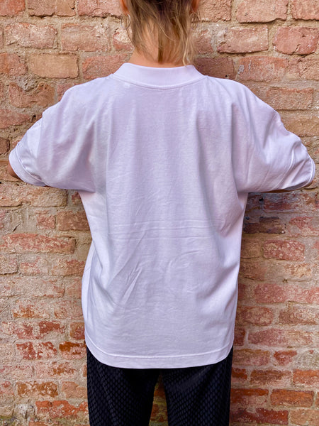 Oversized Bodymorphia-Shirt (Limited Edition) - WHITE