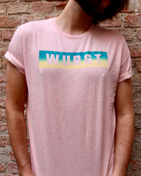 Unisex Shirt WURST MALEBU-Edition (heather pink)
