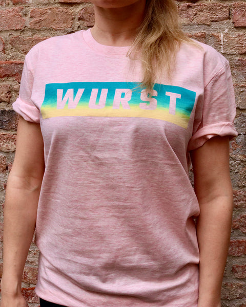 Unisex Shirt WURST MALEBU-Edition (heather pink)
